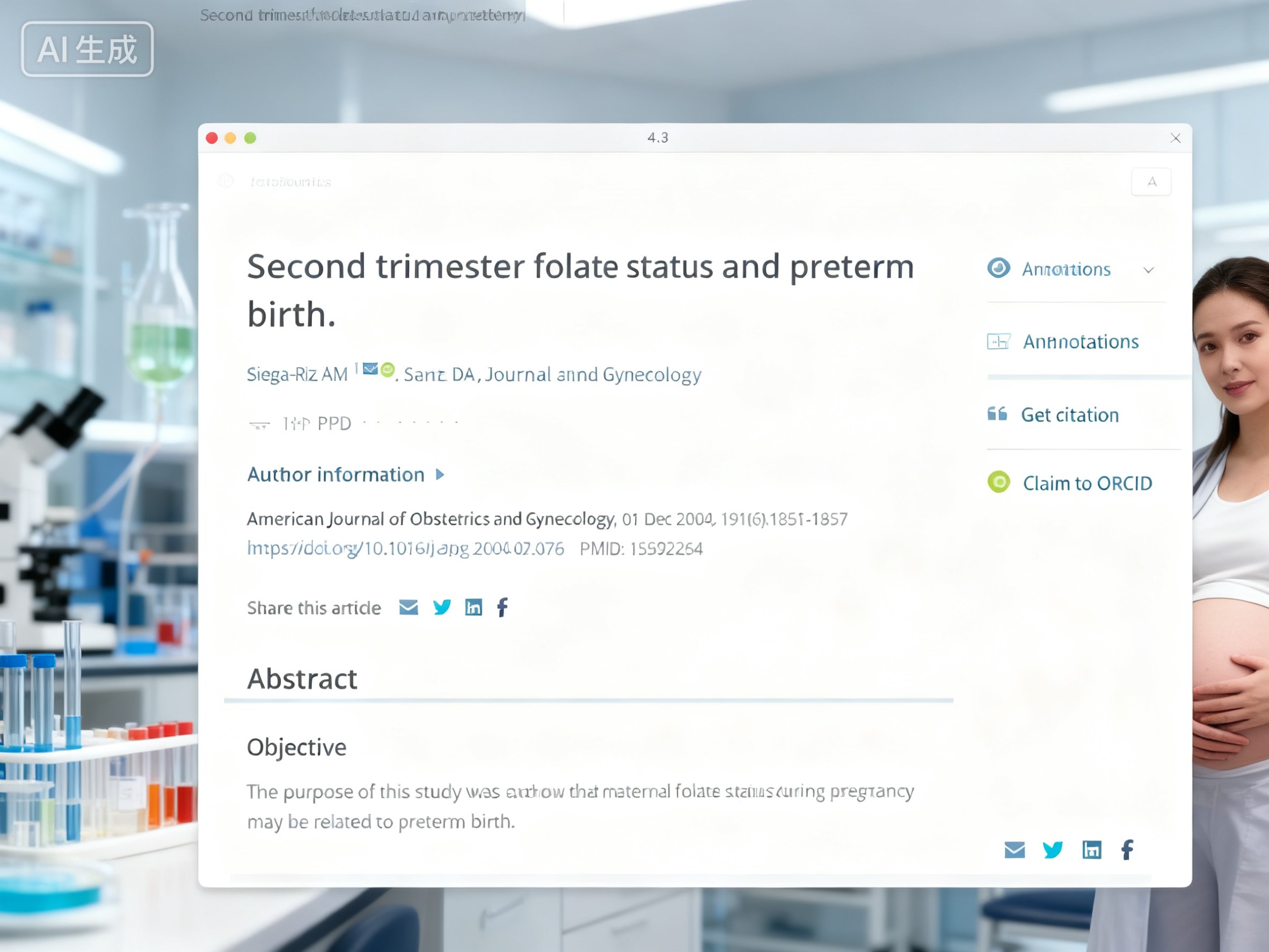 రెండవ త్రైమాసికంలో ఫోలేట్ లోపం ముందస్తు జనన ప్రమాదాన్ని 80% పెంచుతుంది! AJOG అధ్యయనం క్రిటికల్ న్యూట్రిషనల్ విండోను వెల్లడిస్తుంది